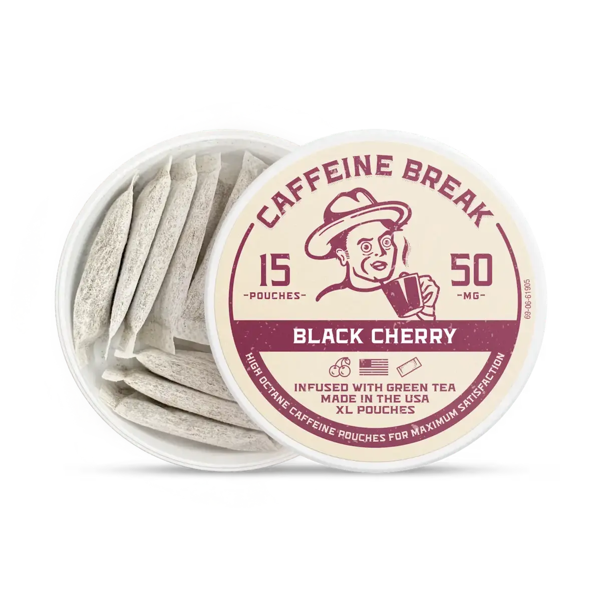 Black Cherry Caffeine Pouches - Image 5