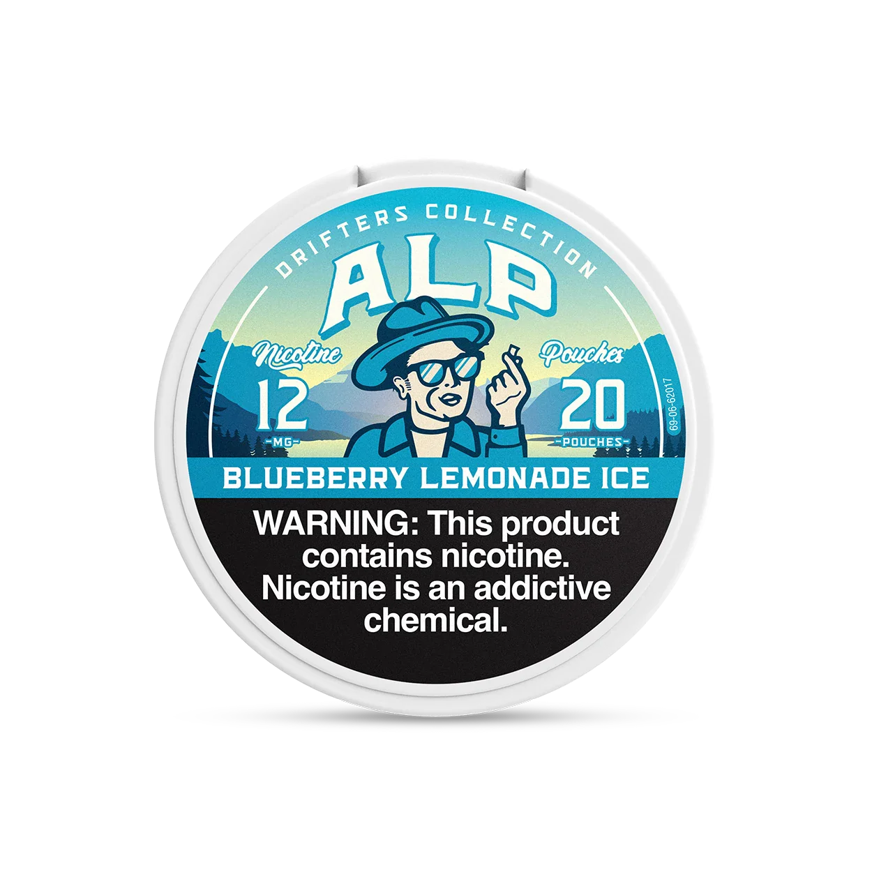 Drifters Blueberry Lemonade Ice Nicotine Pouches - Image 4