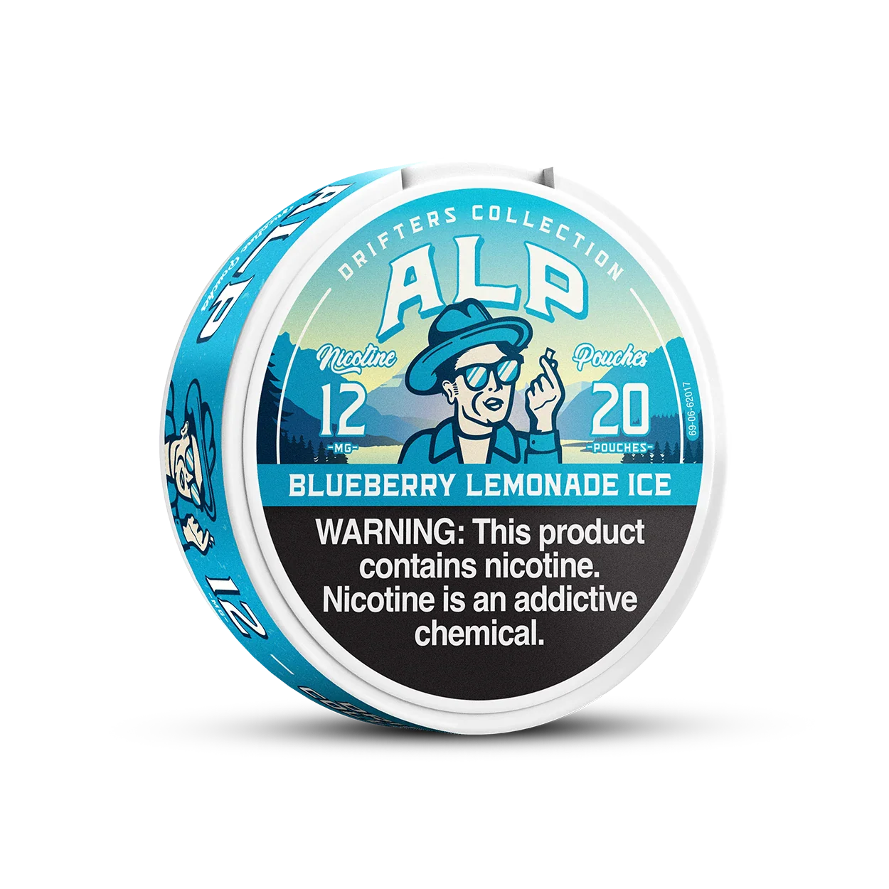 Drifters Blueberry Lemonade Ice Nicotine Pouches - Image 5