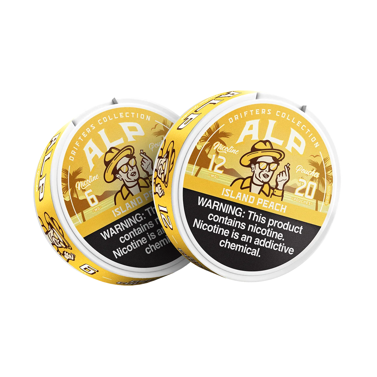 Drifters Island Peach Nicotine Pouches - Image 3