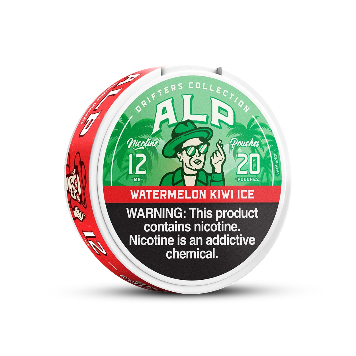 Drifters Watermelon Kiwi Ice Nicotine Pouches - Image 5