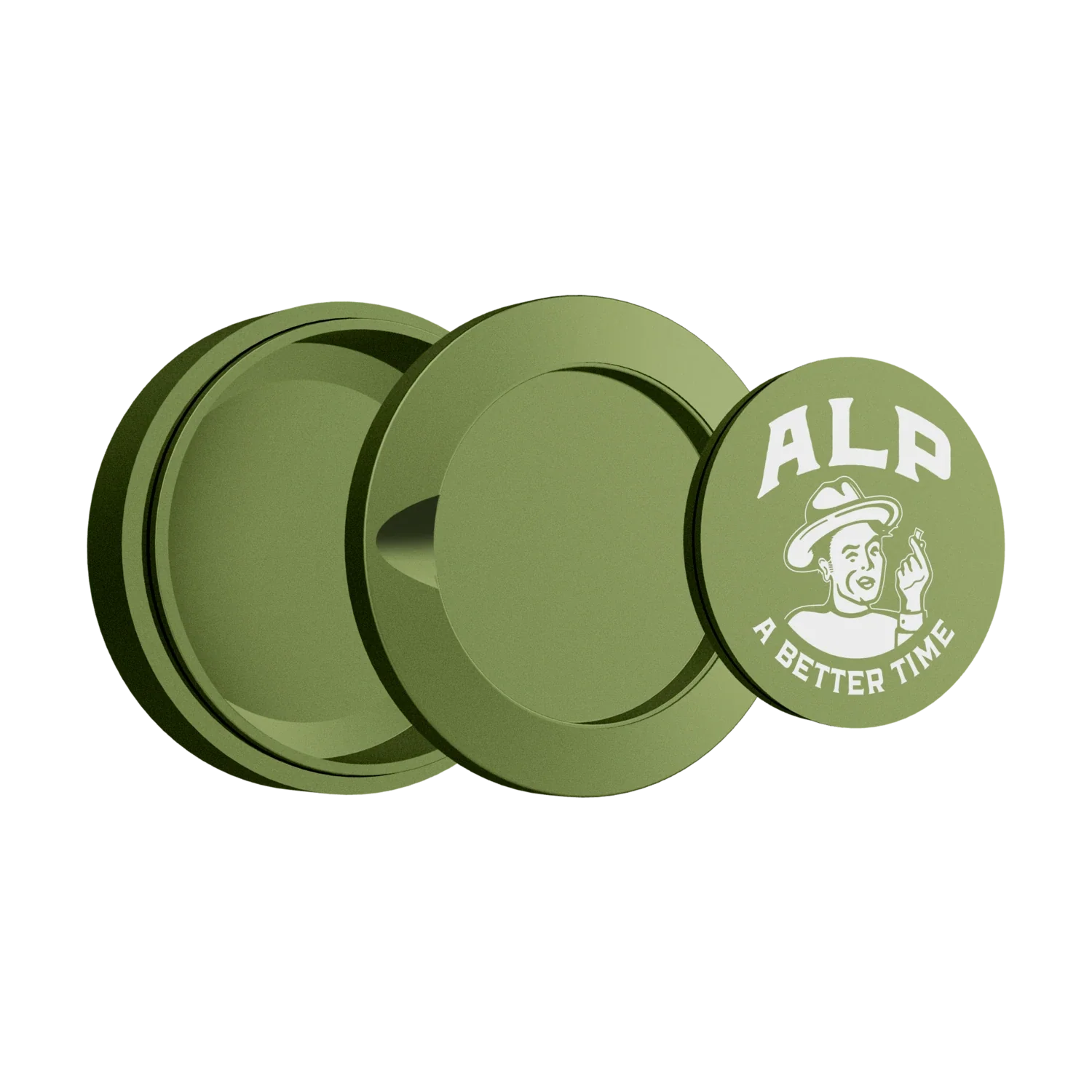 Metal Travel Tin Forest Green - Image 8