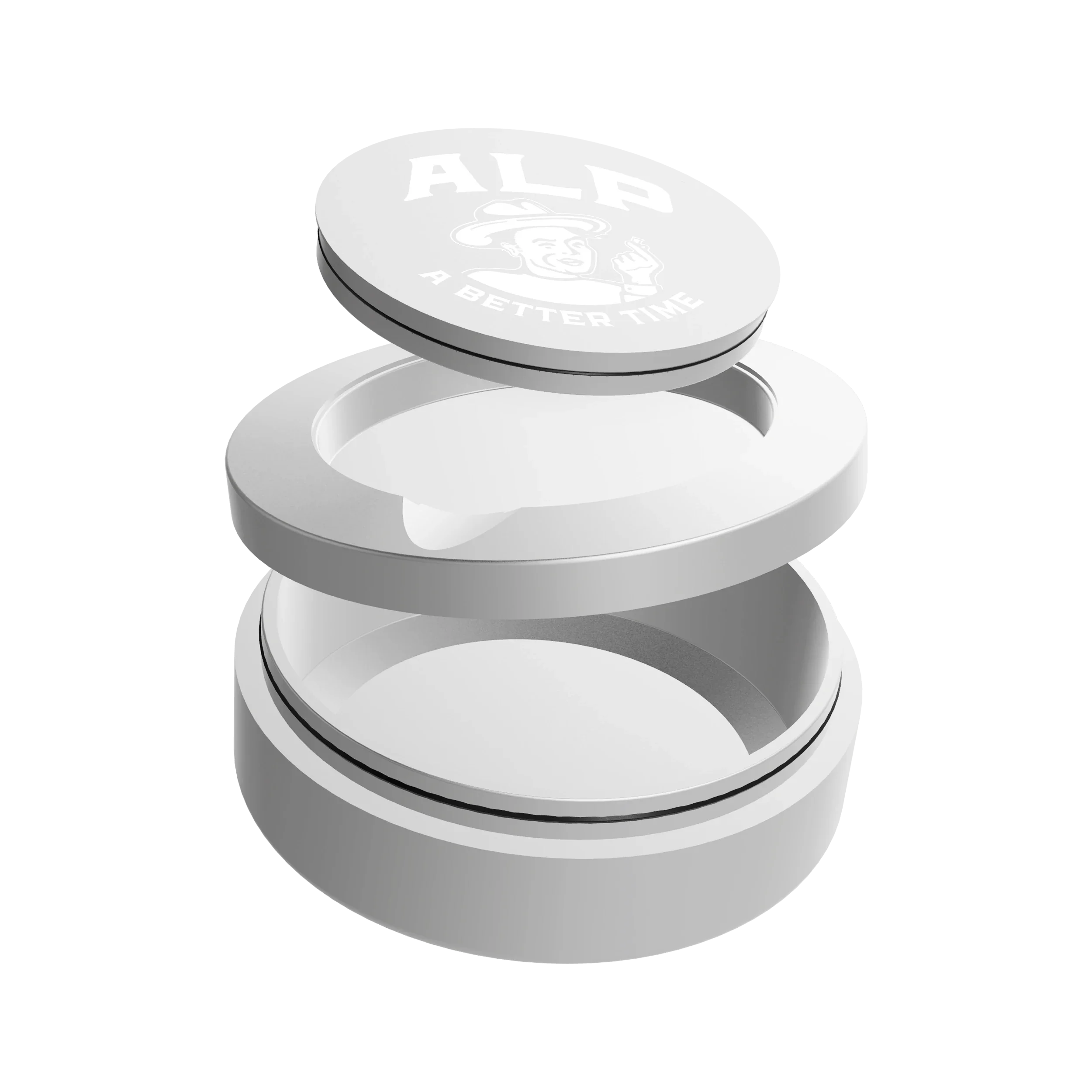 Metal Travel Tin Frost Gray - Image 4